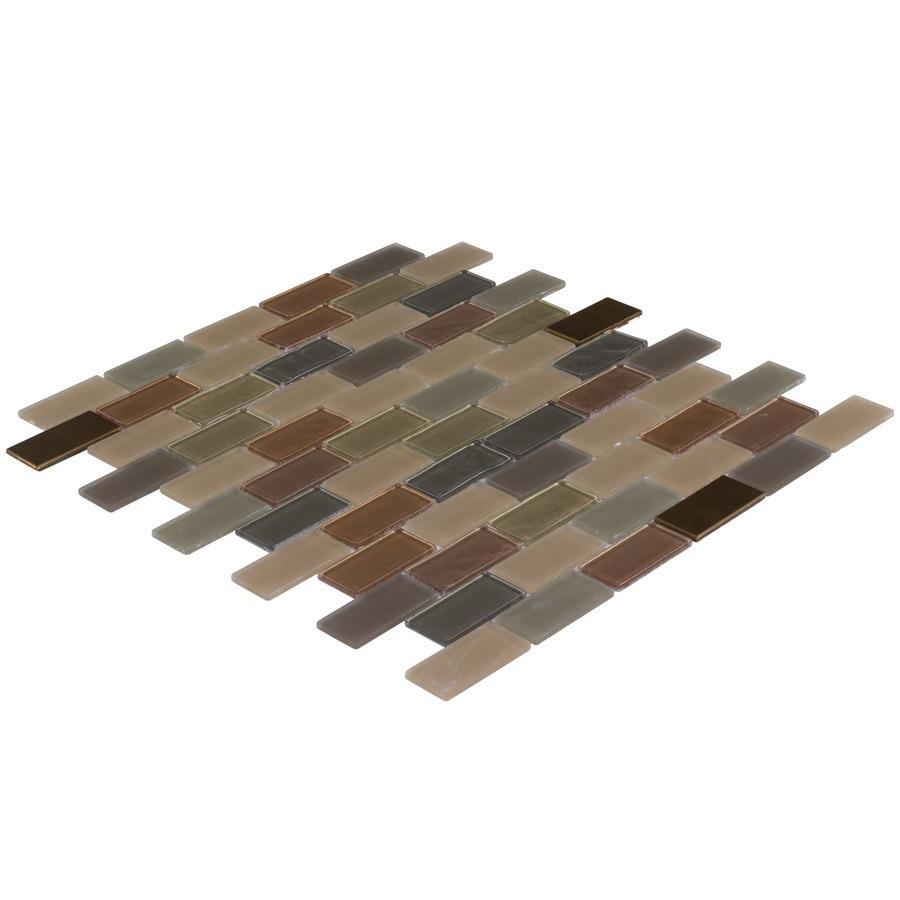 Italian Glass Tile Backsplash 1x2 - Elegant Kitchen & Bathroom Wall Decor for Modern Homes
