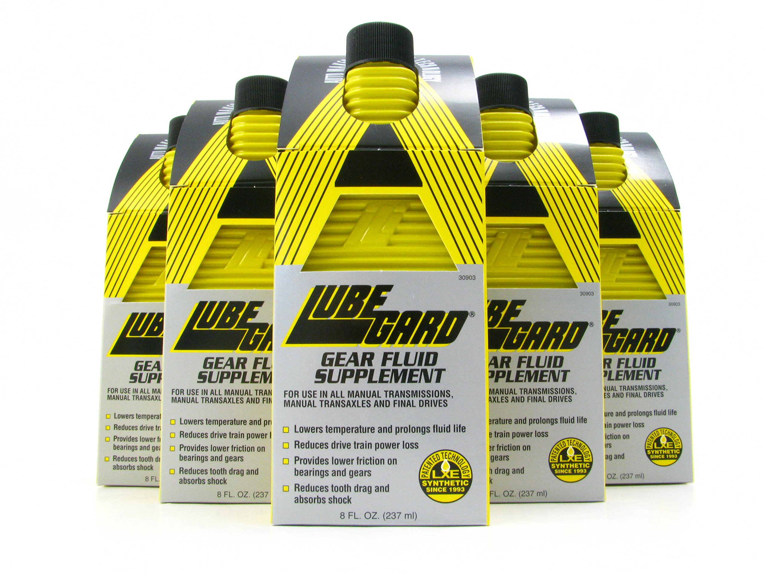 Lubegard Lube Gard Standard Gear & Rear End Transmission Oil Additive - 6 Pack | Improves Shifting & Protects Gears | Perfect for Trucks, SUVs & High-Performance Vehicles