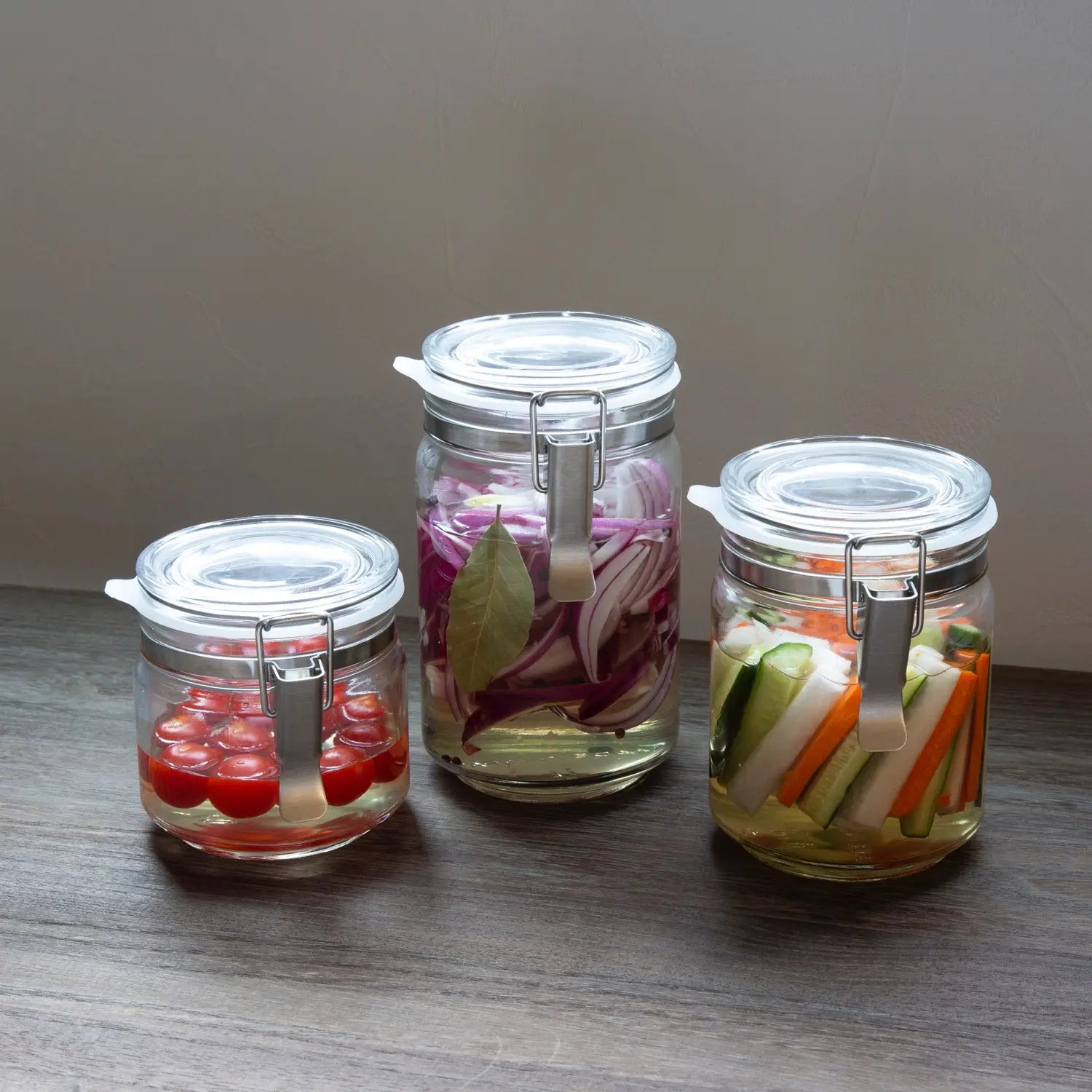 Premium Ishizuka Glass Soda Glass Airtight Storage Jar - BPA-Free, Antibacterial, Leak-Proof Food Container for Kitchen Pantry Organization, Meal Prep & Herb Storage
