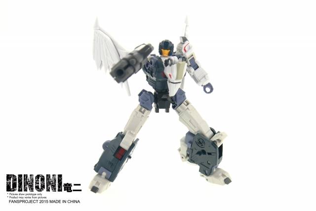 Fansproject Combiner Ryu Oh Dinoni (Yokuryu) - Transformable Dinosaur Robot Toy for Collectors & Kids - Perfect for Display, Play & Anime Enthusiasts