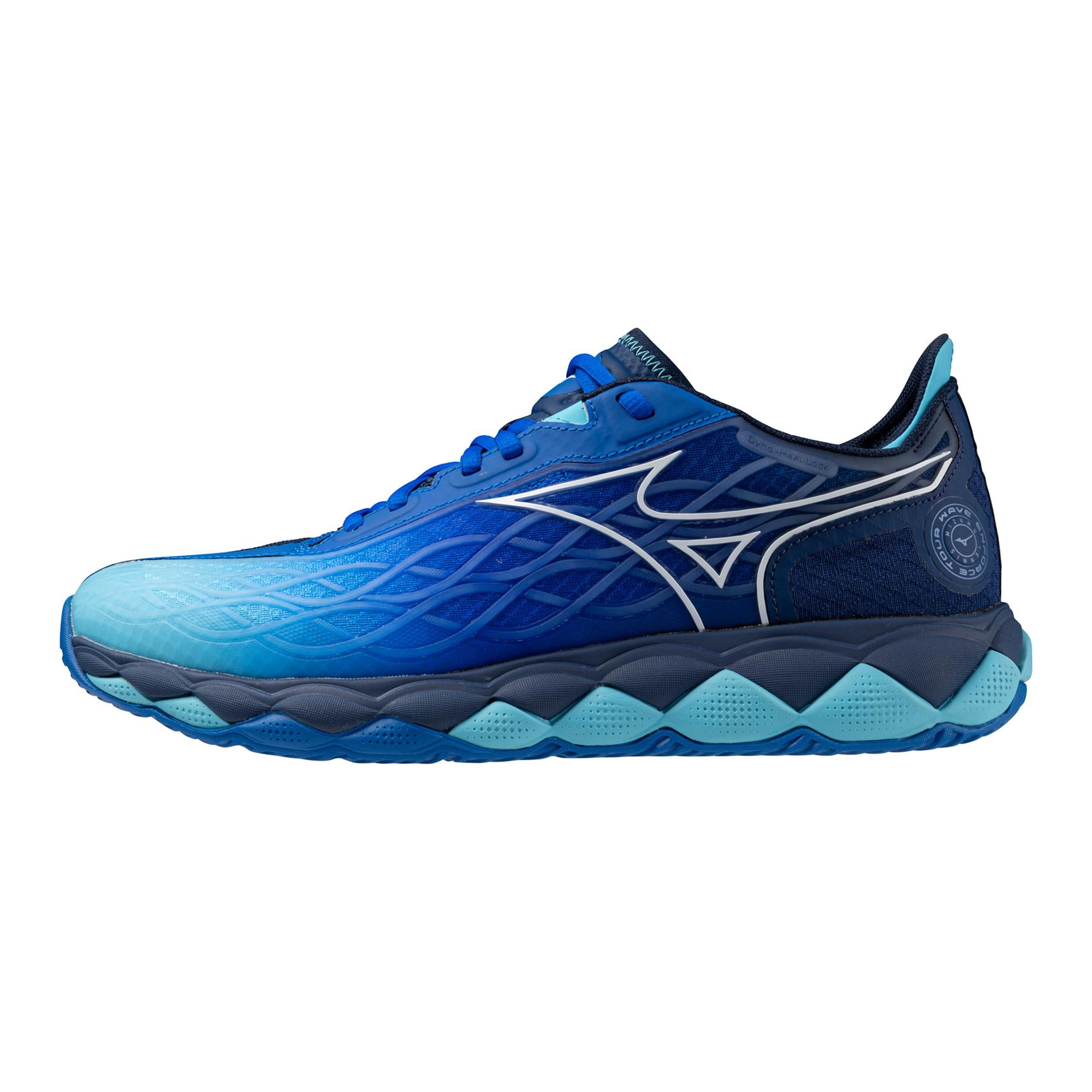 Mizuno Wave Enforce Tour Blue Men's Tennis Shoes - Lightweight Performance Court Shoes for Competitive Play & Training