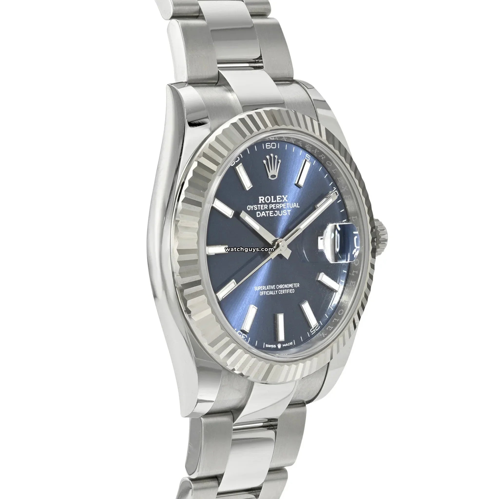 Rolex Datejust 126334 Blue Oyster Perpetual 41mm Stainless Steel Watch - Luxury Timepiece for Men, Perfect for Business & Formal Occasions