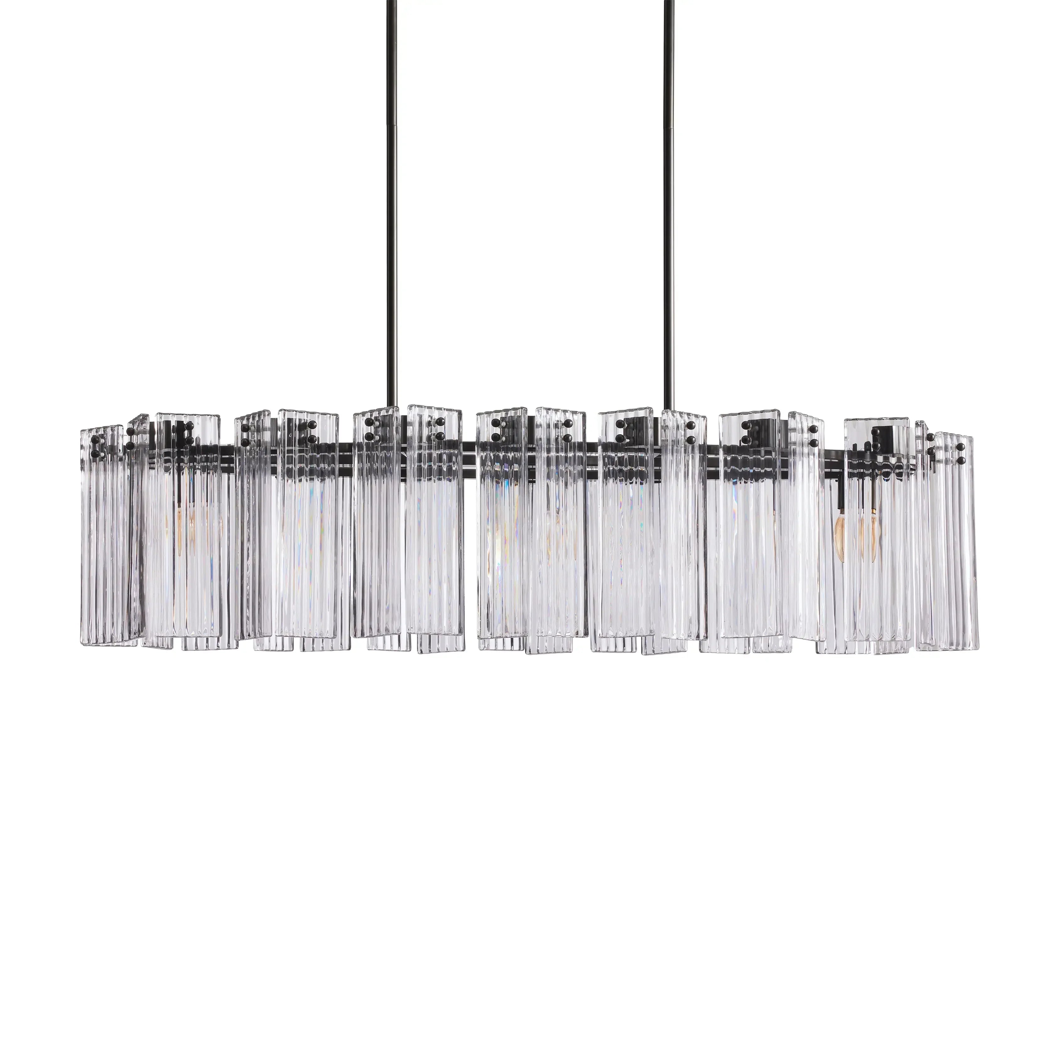 Delsie Oval Crystal Chandelier - 51