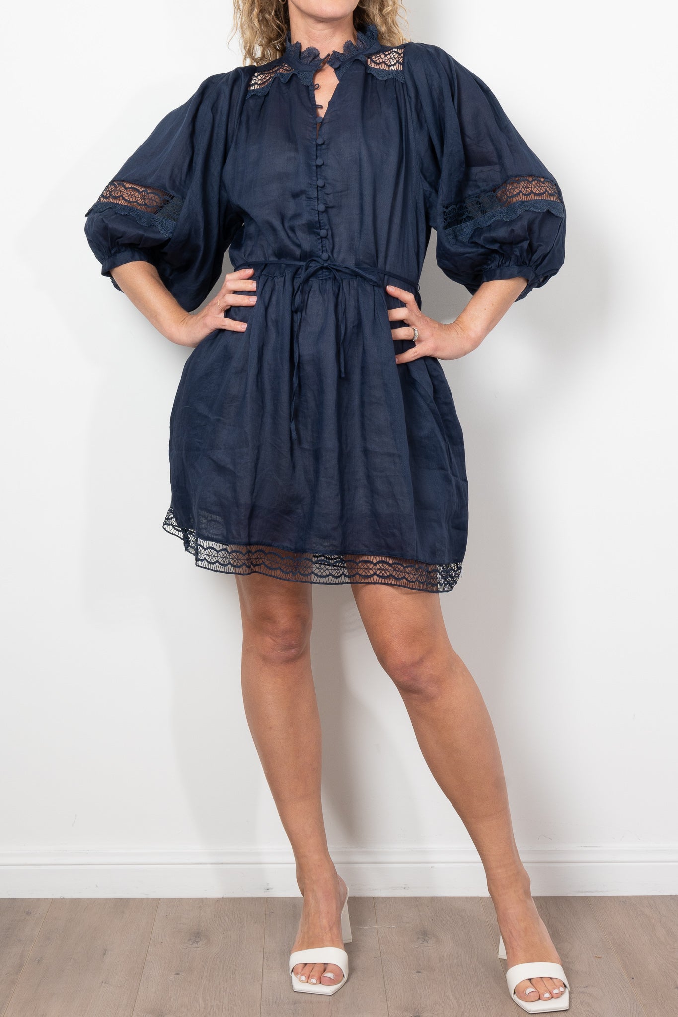 Zoe Kratzmann Women's Salute Dress - Elegant Floral Print A-Line Midi Dress for Casual Wear, Office & Special Occasions