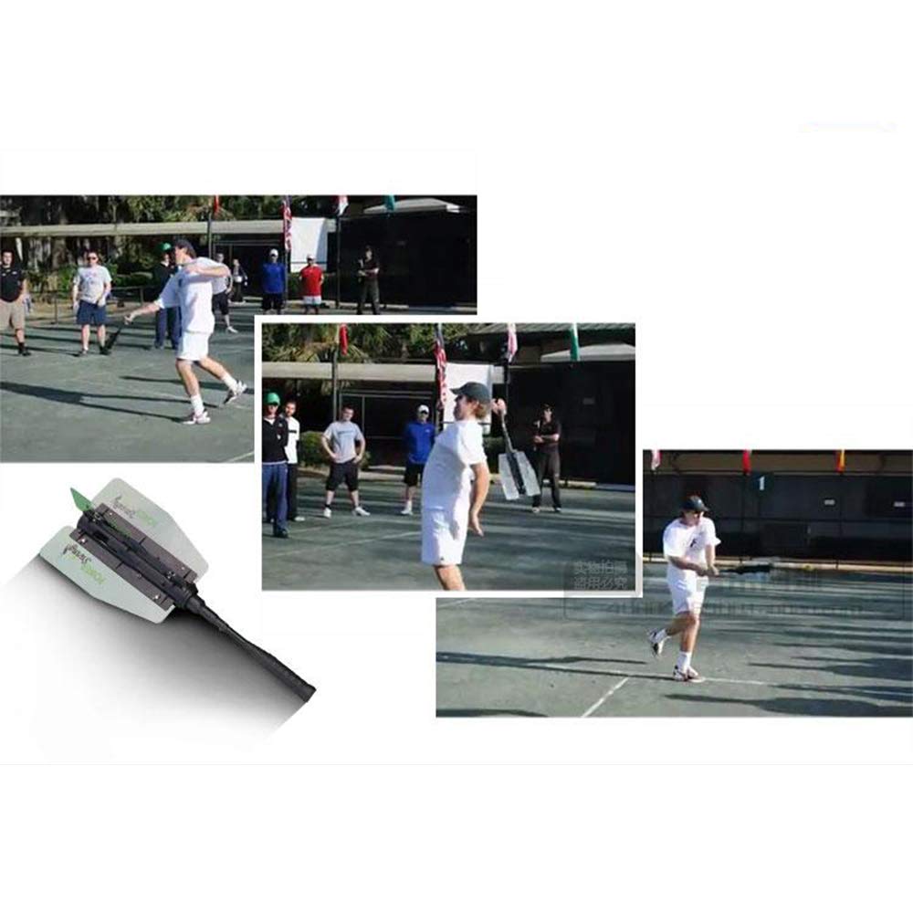 **Power Resistance Tennis Racket Swing Trainer – Speed & Grip Training Aid for Tennis Practice | Improve Swing Technique for Beginners & Pros | Indoor & Outdoor Use**