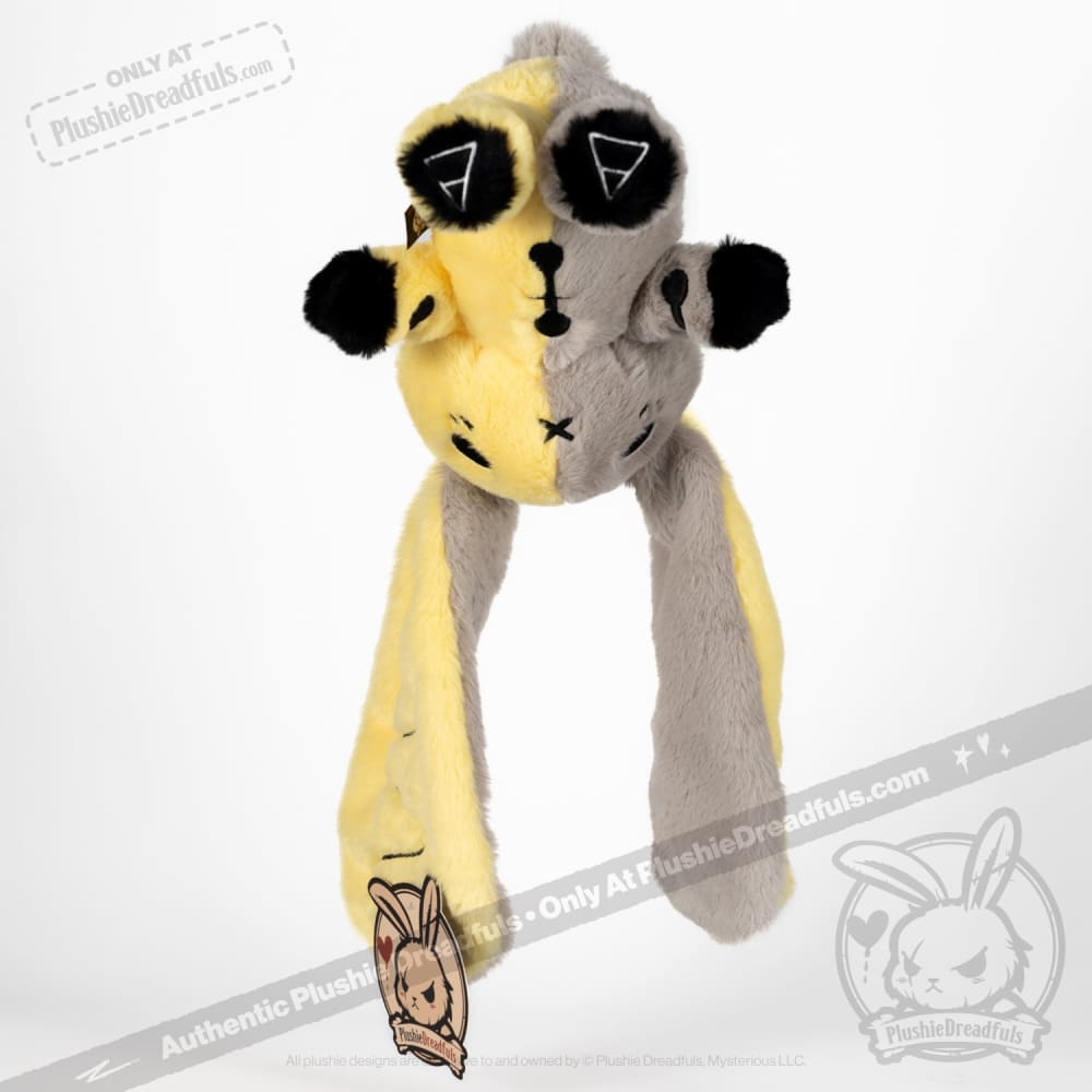 Plushie Dreadfuls Deafness Awareness Rabbit - Soft Stuffed Animal Toy for Kids, Adults & Collectors - Perfect for Gifts, Bedroom Decor & Sensory Comfort