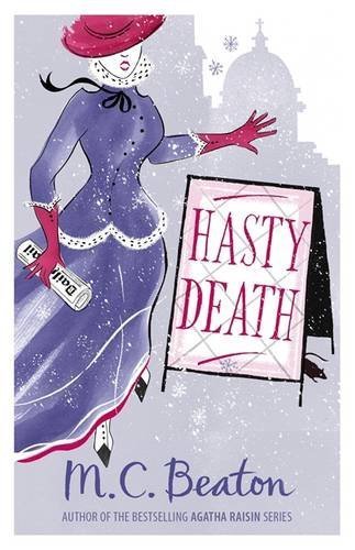 Hasty Death (Edwardian Murder Mystery Series Book 2) by M.C. Beaton - Historical Crime Novel for Mystery Lovers | Perfect for Book Clubs & Cozy Reading Nights