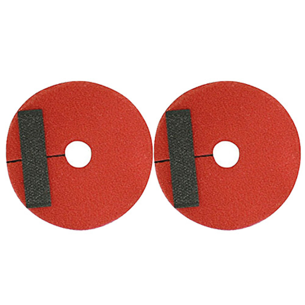 8mm Hilason Neoprene Horse Bit Guard with Hook & Loop Closure - Red | Comfortable & Secure Bit Protection for Training & Riding