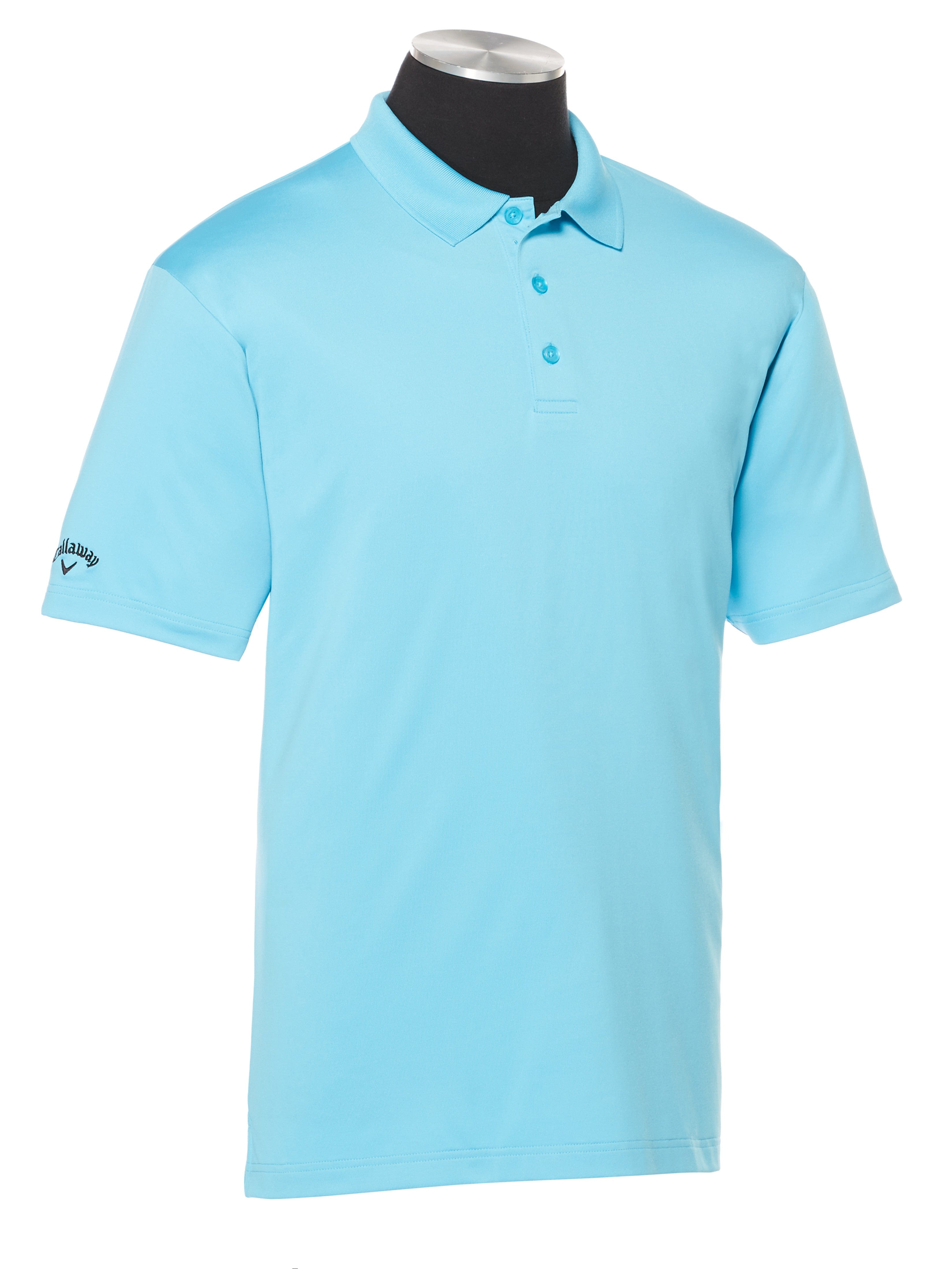Men's Solid Stretch Polo Shirt - Comfortable Breathable Casual Wear for Golf, Office & Everyday Use