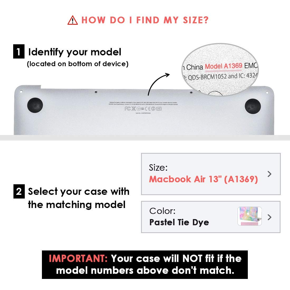 Velvet Caviar MacBook Air 13 inch Case Marble - Protective Hard Shell Cover for MacBook Air 13