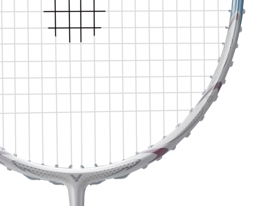 Victor Auraspeed 90F Metallic Badminton Racket (Unstrung) - Professional Carbon Fiber Badminton Racket for Advanced Players - Perfect for Tournaments & Training Sessions