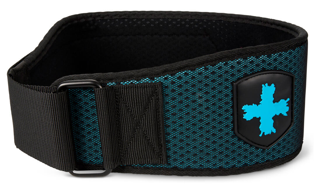Harbinger Women's Hexcore Weightlifting Belt - Light Blue | Premium Gym Belt for CrossFit, Powerlifting & Strength Training