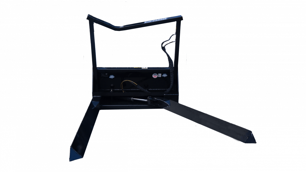 Blue Diamond Nursery Fork Skid Steer Attachment - Heavy Duty Tractor Loader Fork for Landscaping, Farming & Nursery Work - Perfect for Moving Plants, Soil & Materials