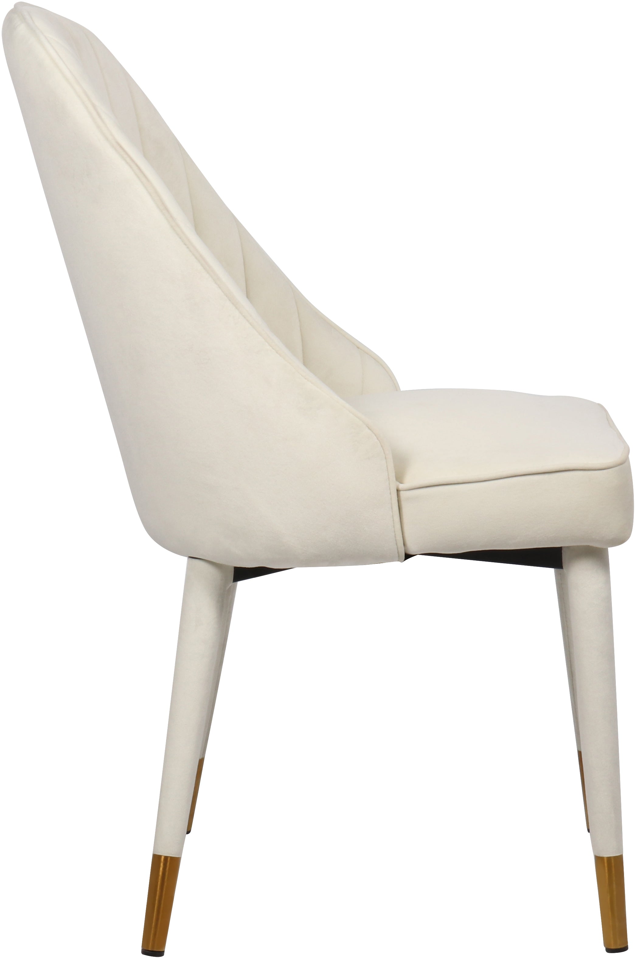 Luxury Belle Velvet Dining Chairs - Soft Upholstered Modern Accent Chairs for Dining Room, Kitchen, or Office - Elegant Home Decor & Comfortable Seating Solution