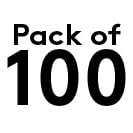Pack of 100