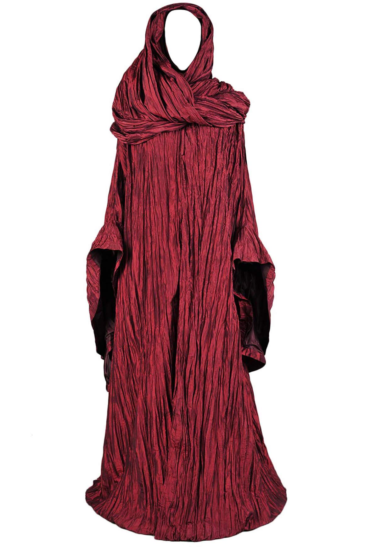 Melisandre Cosplay Dress - The Red Woman Costume for Halloween & Cosplay Events - Red Long Dress with Tailor-Made Fit - Perfect for Game of Thrones Fans & Medieval-Themed Parties