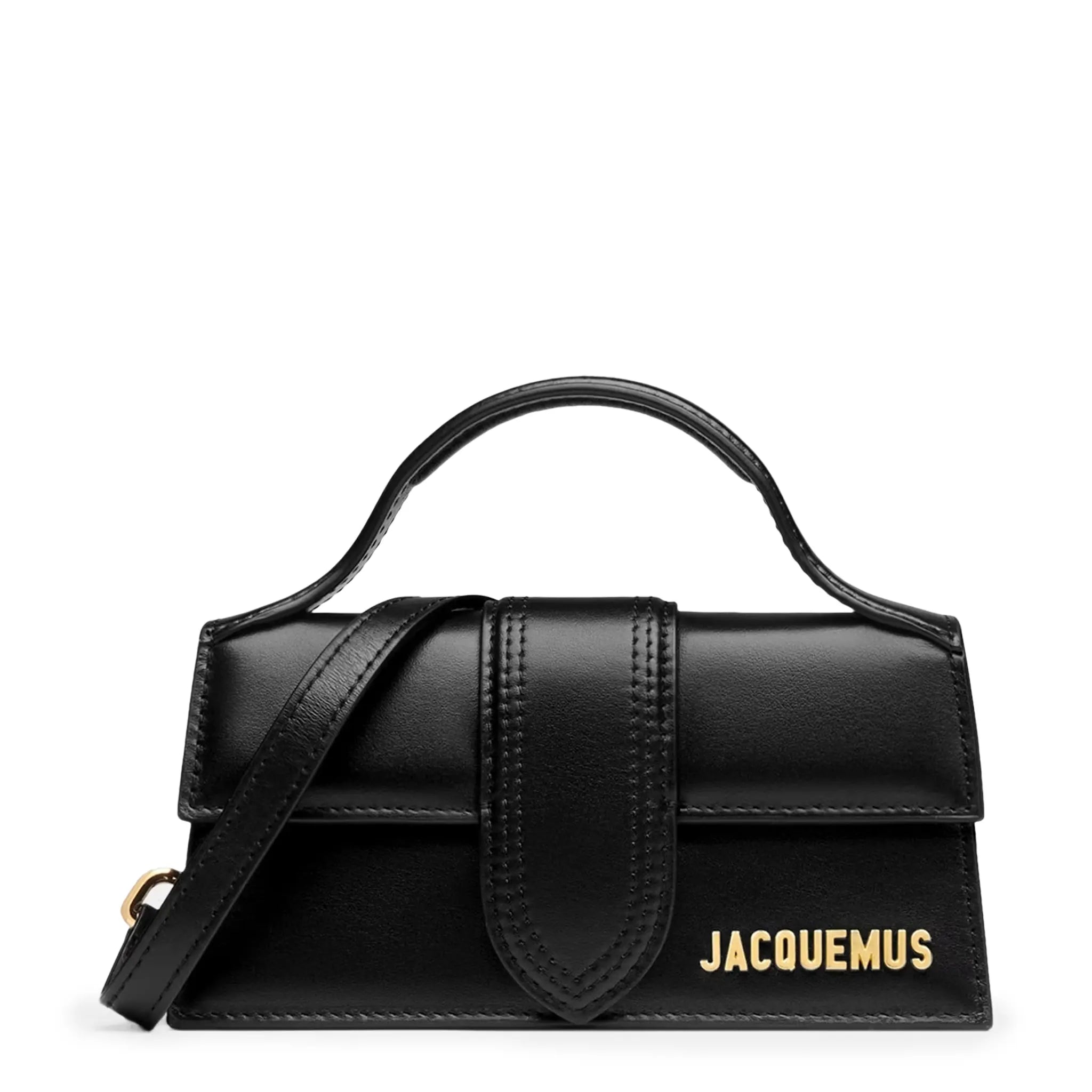 Jacquemus Le Bambino Small Black Crossbody Bag for Women - Stylish & Compact Shoulder Purse for Everyday Use, Date Night, and Travel Accessories