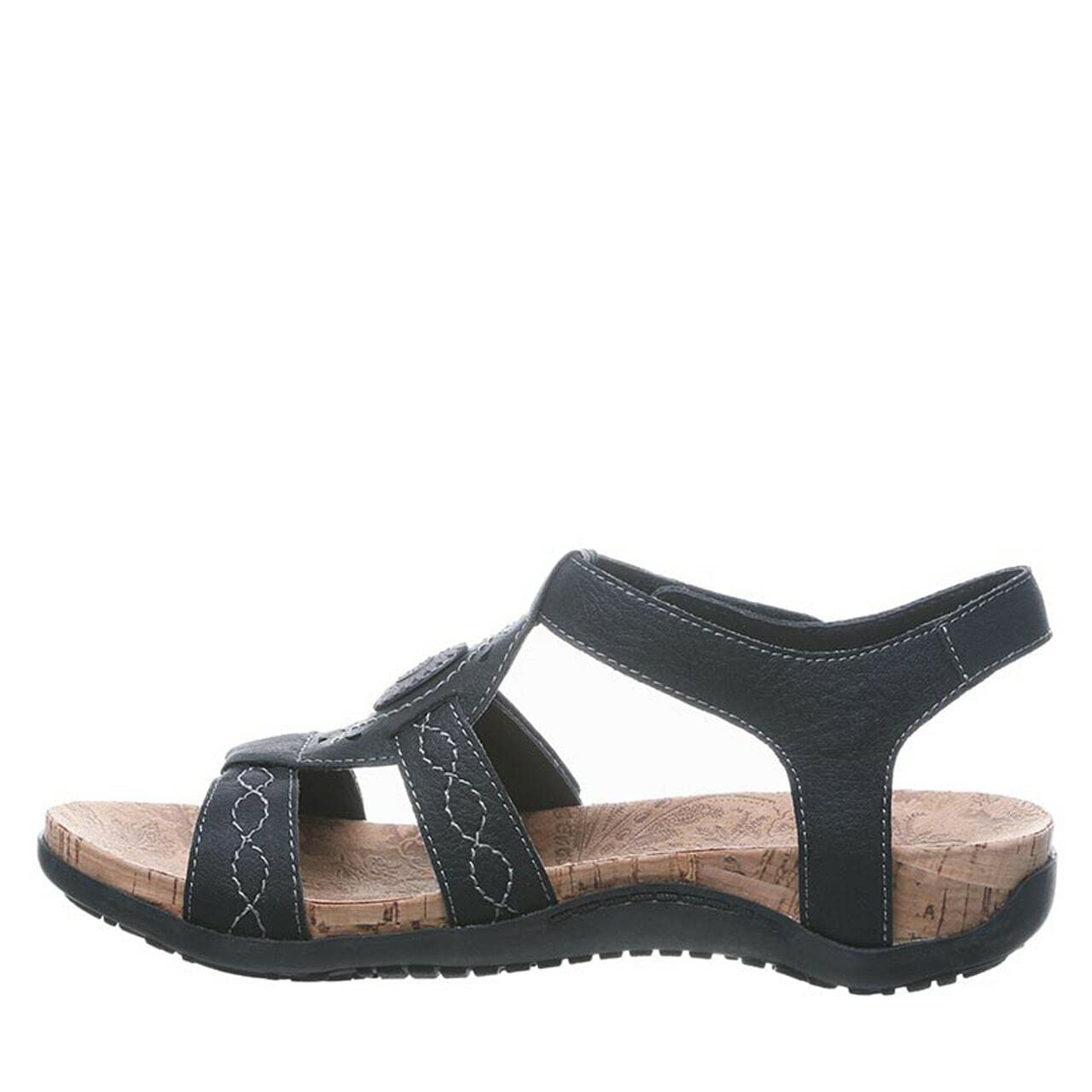BEARPAW Women's Ridley II Sandals - Comfortable & Lightweight Casual Shoes for Women | Multiple Colors | Perfect for Beach, Walking & Summer Outfits