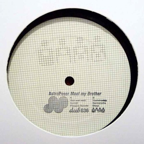 AstroPoser – Meet My Brother Djak Up Bitch (DUB) – dub036 – High Quality Electronic Music Vinyl Record for DJs & Music Collectors – Perfect for Nightclubs, Parties & Home Listening