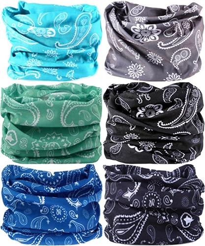 6pcs. Paisley