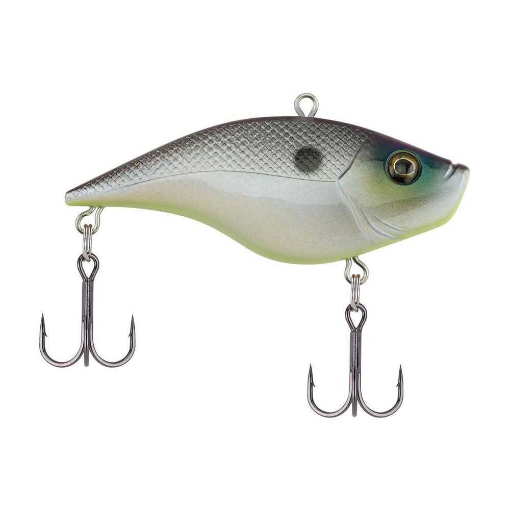 Berkley Warpig Lipless Crankbait Fishing Lure - 2 Inch, Chameleon Pearl Color - Perfect for Bass Fishing in Lakes and Rivers