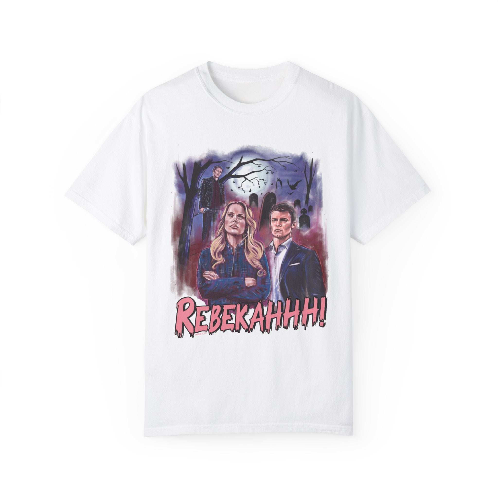 Rebekahhhh Graphic T-Shirt for Women - Trendy Casual Tee for Everyday Wear, Street Style & Outfits