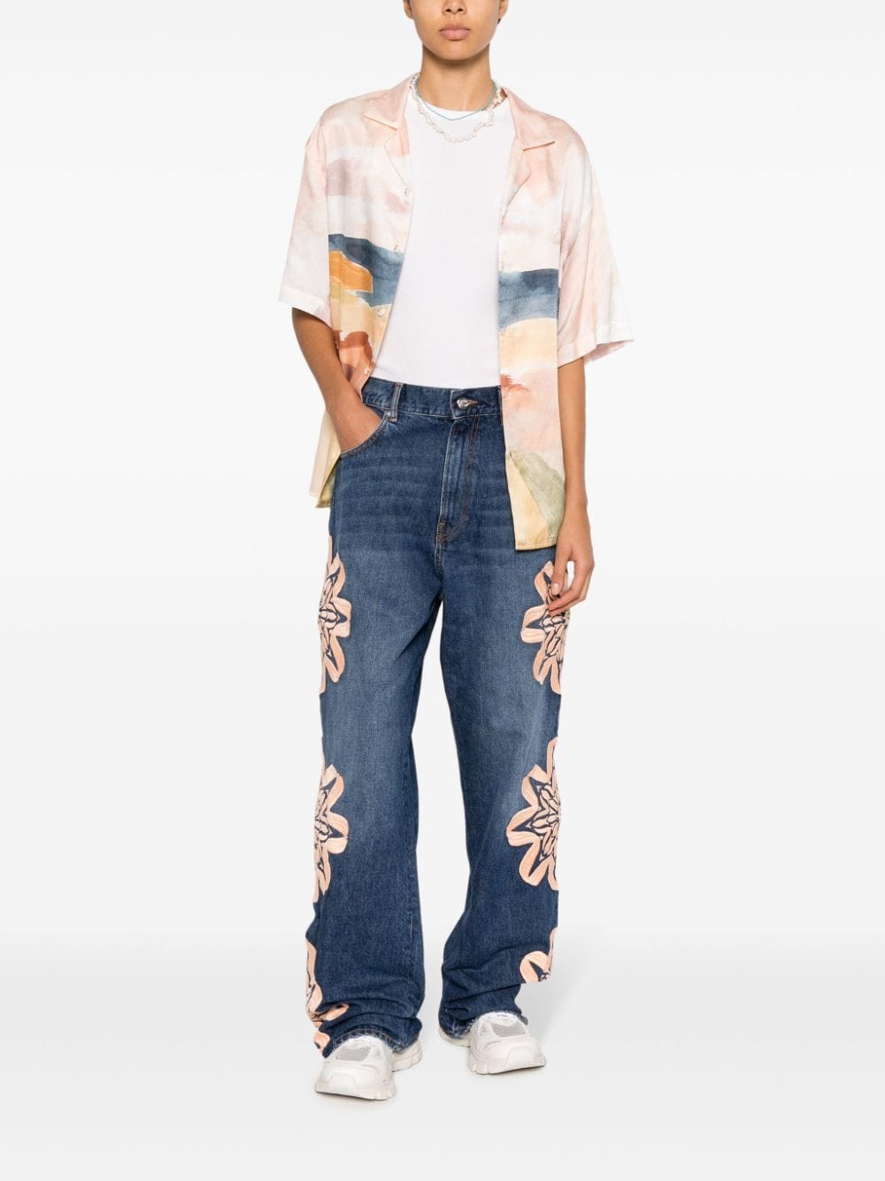Premium BLUEMARBLE Jeans for Women - Classic Blue Denim Pants with Stretch Comfort | Perfect for Casual Wear, Office Outfits & Weekend Style