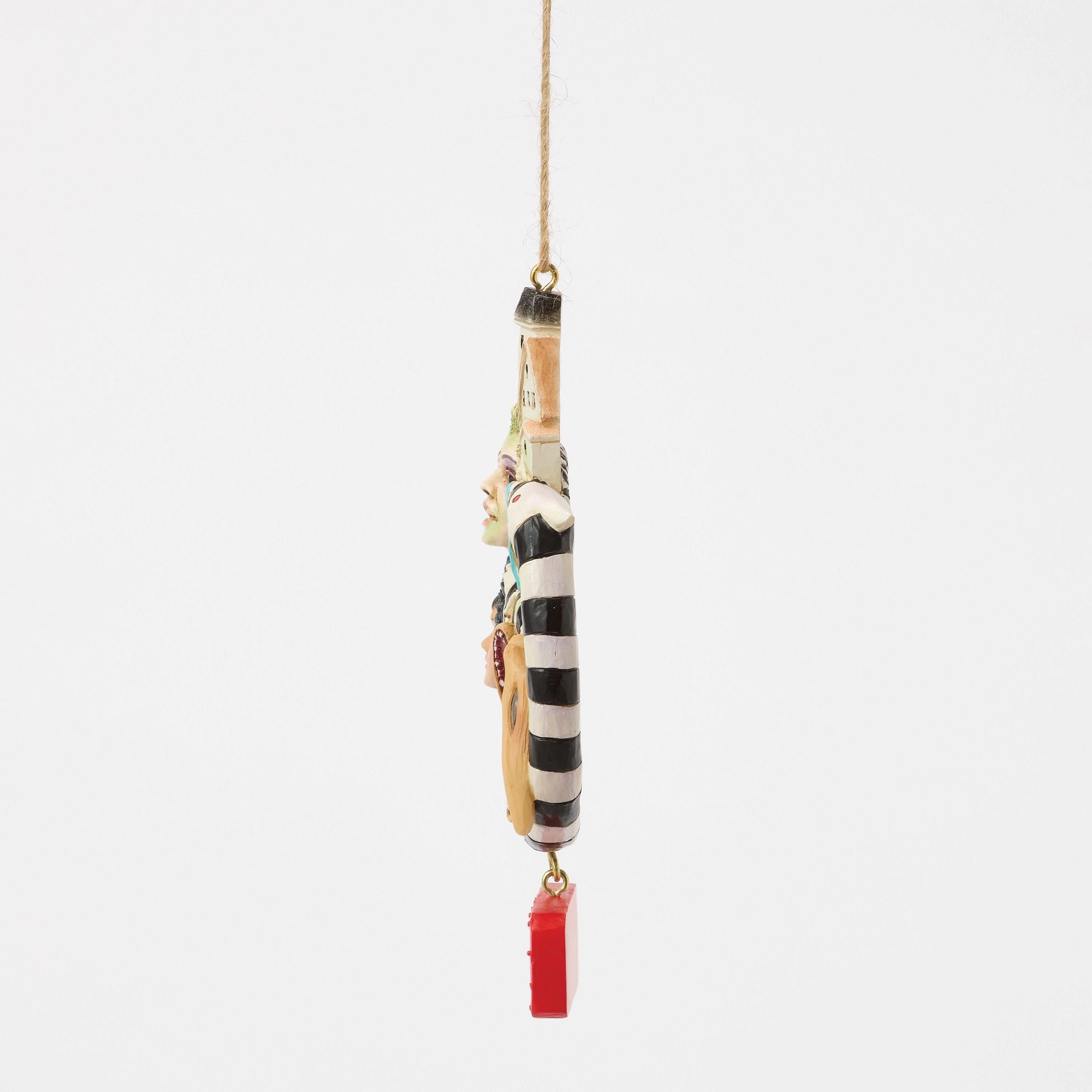 Beetlejuice Group Ornament - Unique Movie Collectible for Halloween & Christmas Decor - Perfect for Fans, Parties & Home Displays
