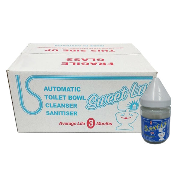 Sweet Lu Automatic Toilet Bowl Cleaner - Blue or Clear - Effortless Toilet Cleaning for Sparkling Bathrooms | Perfect for Homes, Hotels & Offices