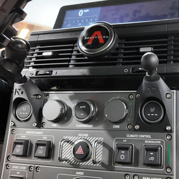 2023+ Ineos Grenadier Agile Offroad Dash Ball Mount - Universal Phone & GPS Holder for Rugged Terrain Driving & Adventure Travel