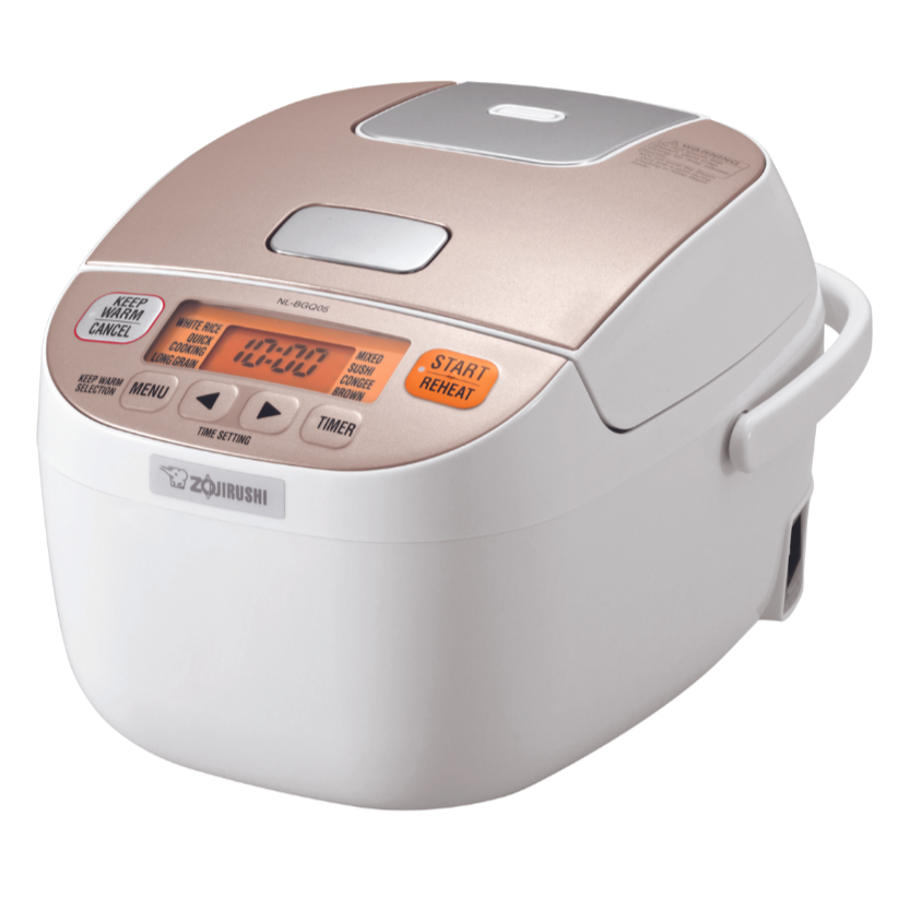 NL BGQ05 0.54L MICOM Fuzzy Logic Rice Cooker - Perfect for Small Households, Dorm Rooms & Travel | Fast Cooking & Energy Efficient
