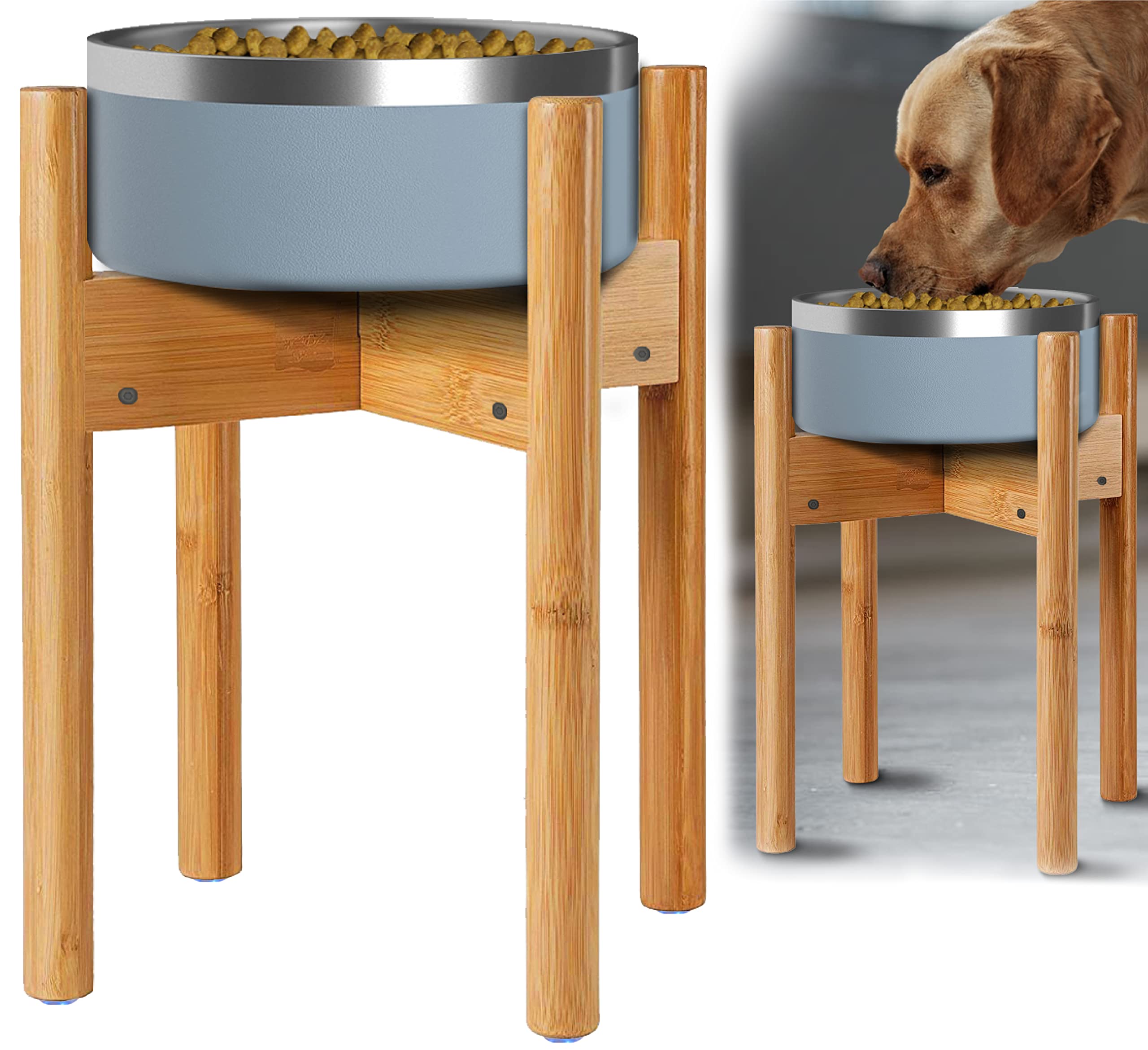 Elevated Dog Bowl Stand - 14
