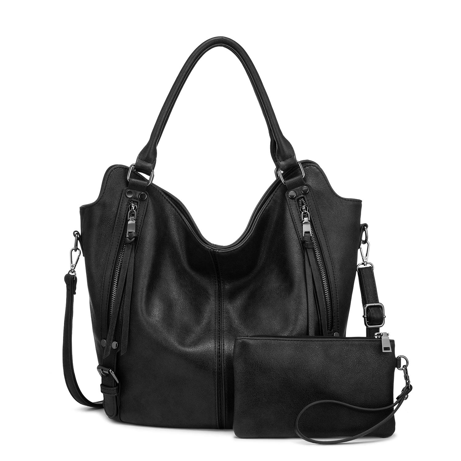 Stylish PU Leather Tote Bag for Women - Large Fashion Hobo Shoulder Bag with Adjustable Strap | Perfect for Work, Travel & Everyday Use