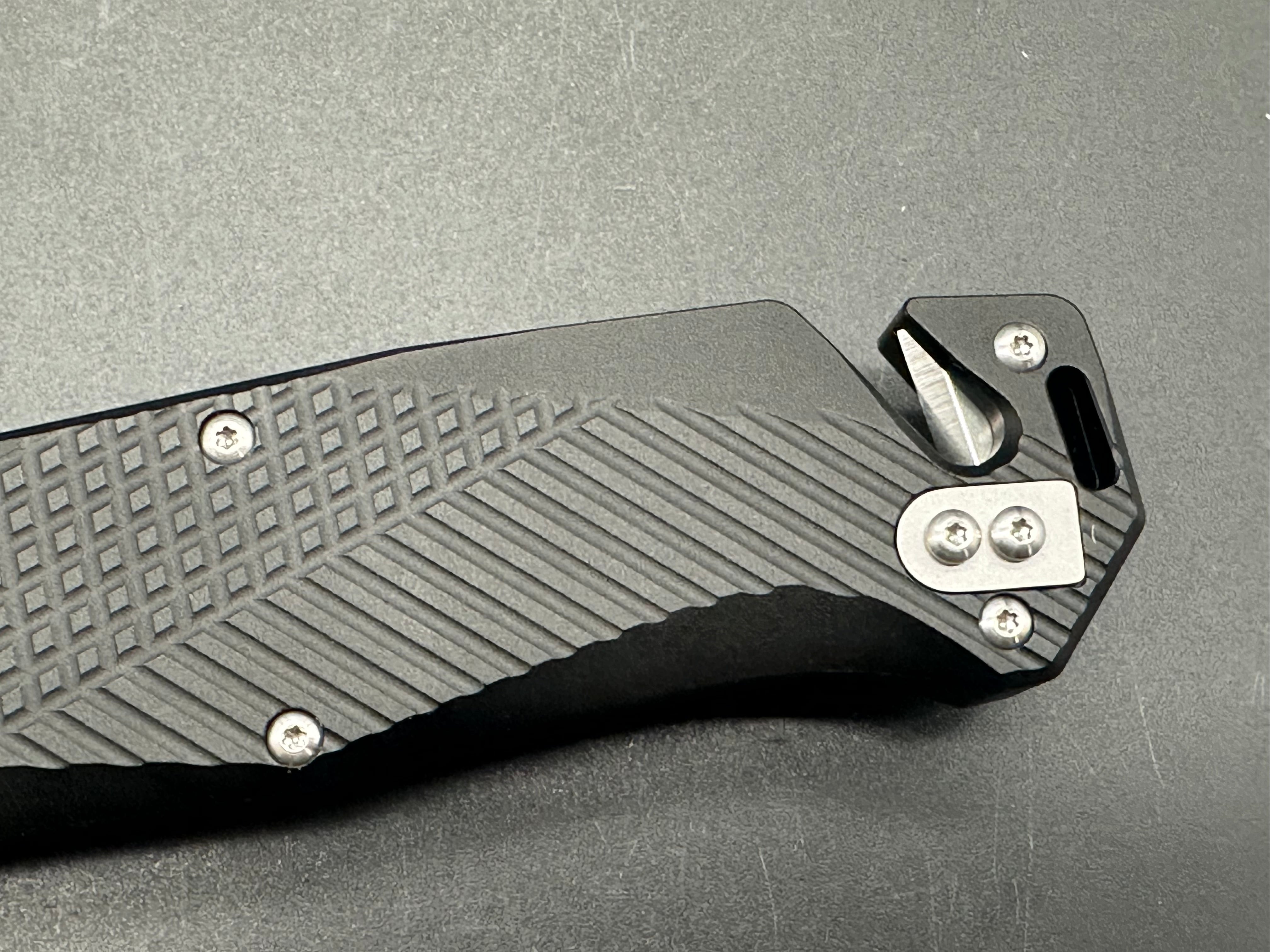 Takcom Grunt OTF Knife with Premium M390 Steel Blade - Tactical EDC, Outdoor Survival, Camping & Everyday Carry Pocket Knife