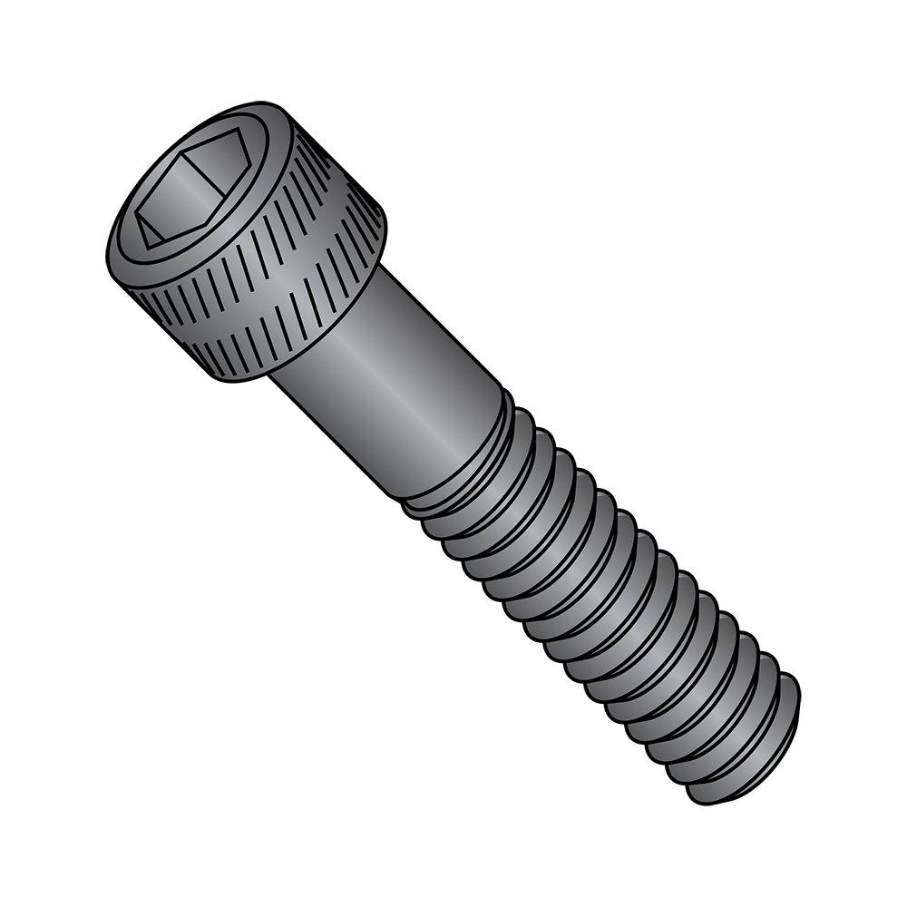Black Oxide Alloy Steel Socket Head Cap Screw 6-32, 5/8