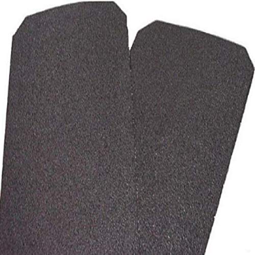 8 Inch x 20-1/8 Inch Floor Drum Sander Sandpaper Sheets - 50 Pack 36 Grit for Essex Silverline SL-8 Sander - Perfect for Hardwood Floor Refinishing & Professional Woodworking Projects