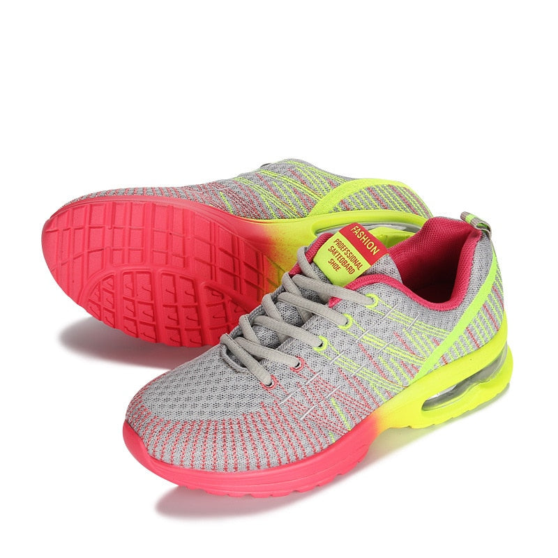 Breathable Mesh Flat Shoes for Women - Comfortable & Lightweight Casual Walking Shoes for Everyday Wear, Office, and Travel