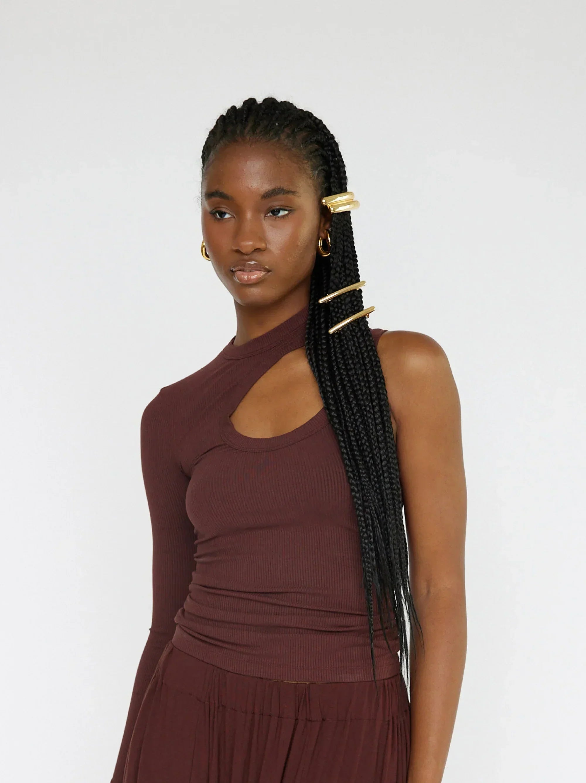 Eden Cut Out Top - Women's Fashion T-Shirt for Casual Wear, Date Night & Everyday Outfits