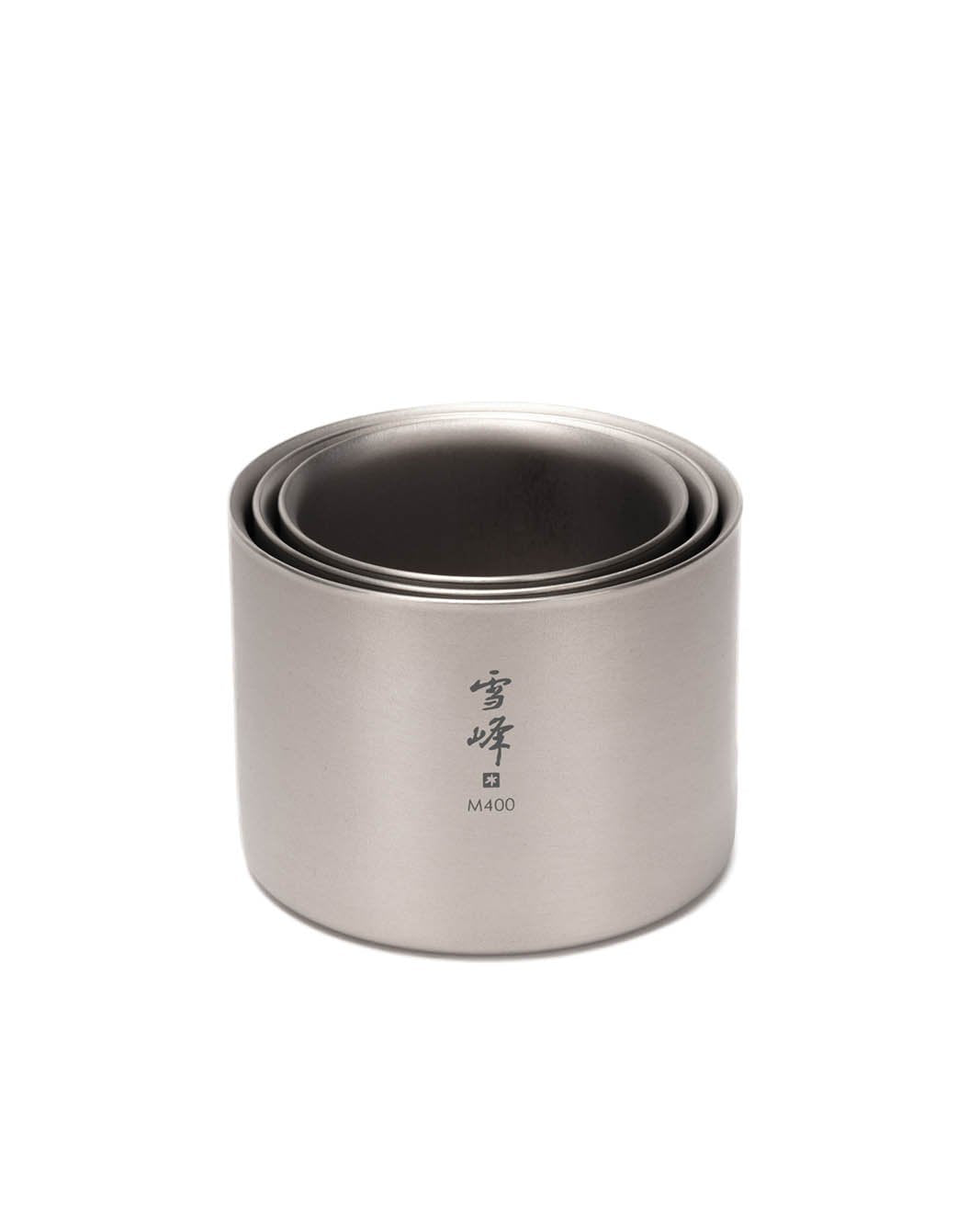 Titanium Double Wall Insulated Stacking Mug - 12oz Camping & Travel Coffee Cup for Hot & Cold Drinks - Perfect for Outdoor Adventures, Hiking, and Office Use