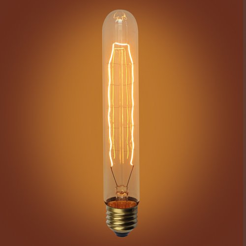 Vintage Edison Bulb - Urbanest Cylinder Style LED Light Bulb for Home Decor, Cafe, Restaurant & Industrial Lighting