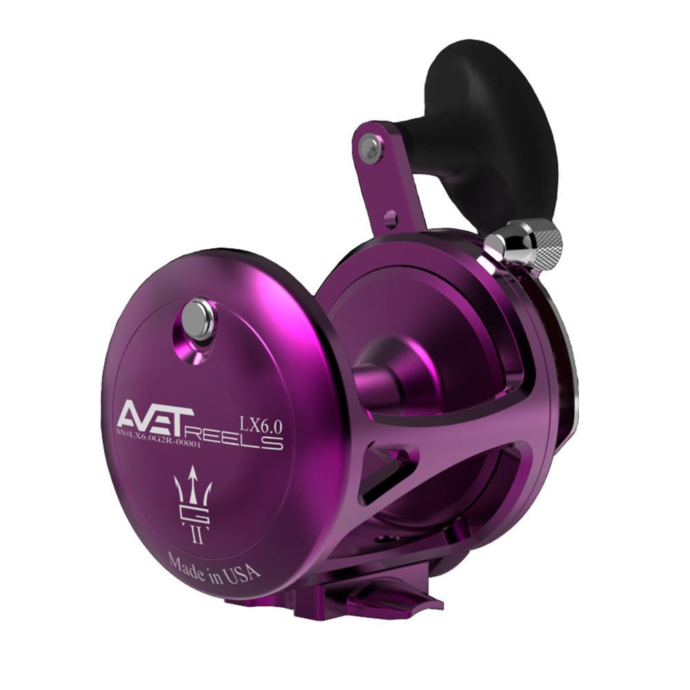 Avet LX G2 6.0 Single Speed Fishing Reel - Saltwater & Offshore Fishing Gear for Big Game Anglers | Perfect for Deep Sea, Trolling & Bottom Fishing
