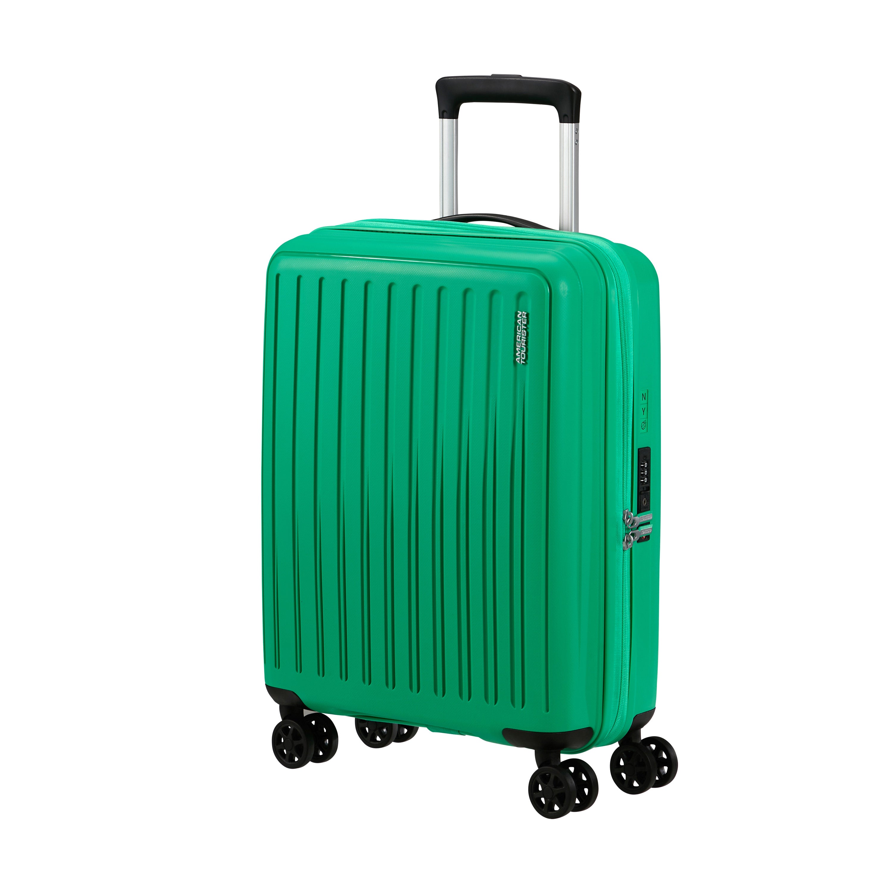 American Tourister Rejoy Expandable Spinner Carry-On Luggage - Lightweight Suitcase for Air Travel, Business Trips & Weekend Getaways