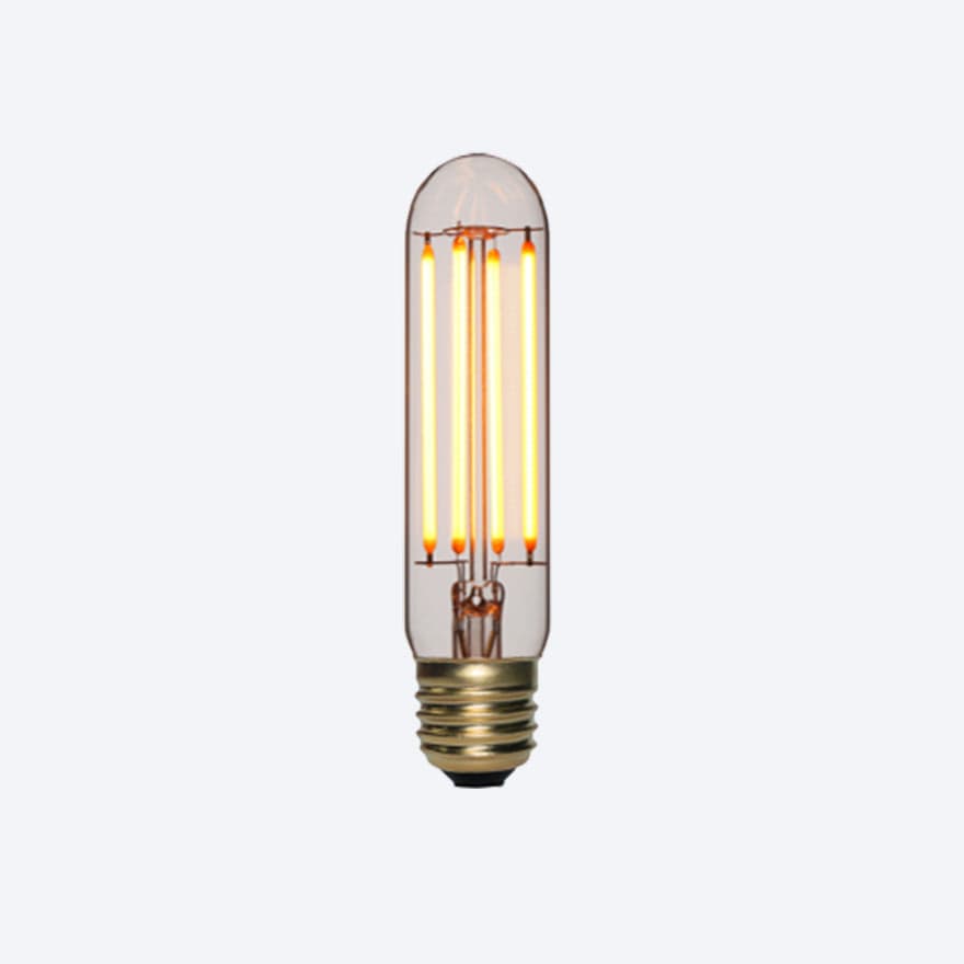 T30 128 E27 4W CL LED Light Bulb - Energy Saving, Warm White, Dimmable - Perfect for Bedroom, Living Room, and Office Lighting