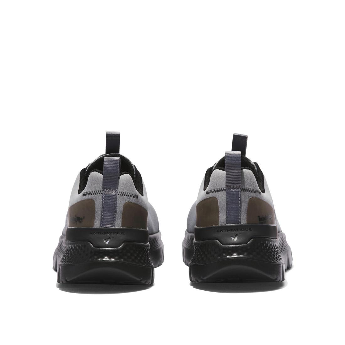 Setra Composite Toe Work Shoes for Men - Lightweight Safety Shoes Grey - Perfect for Construction, Warehouse & Industrial Work