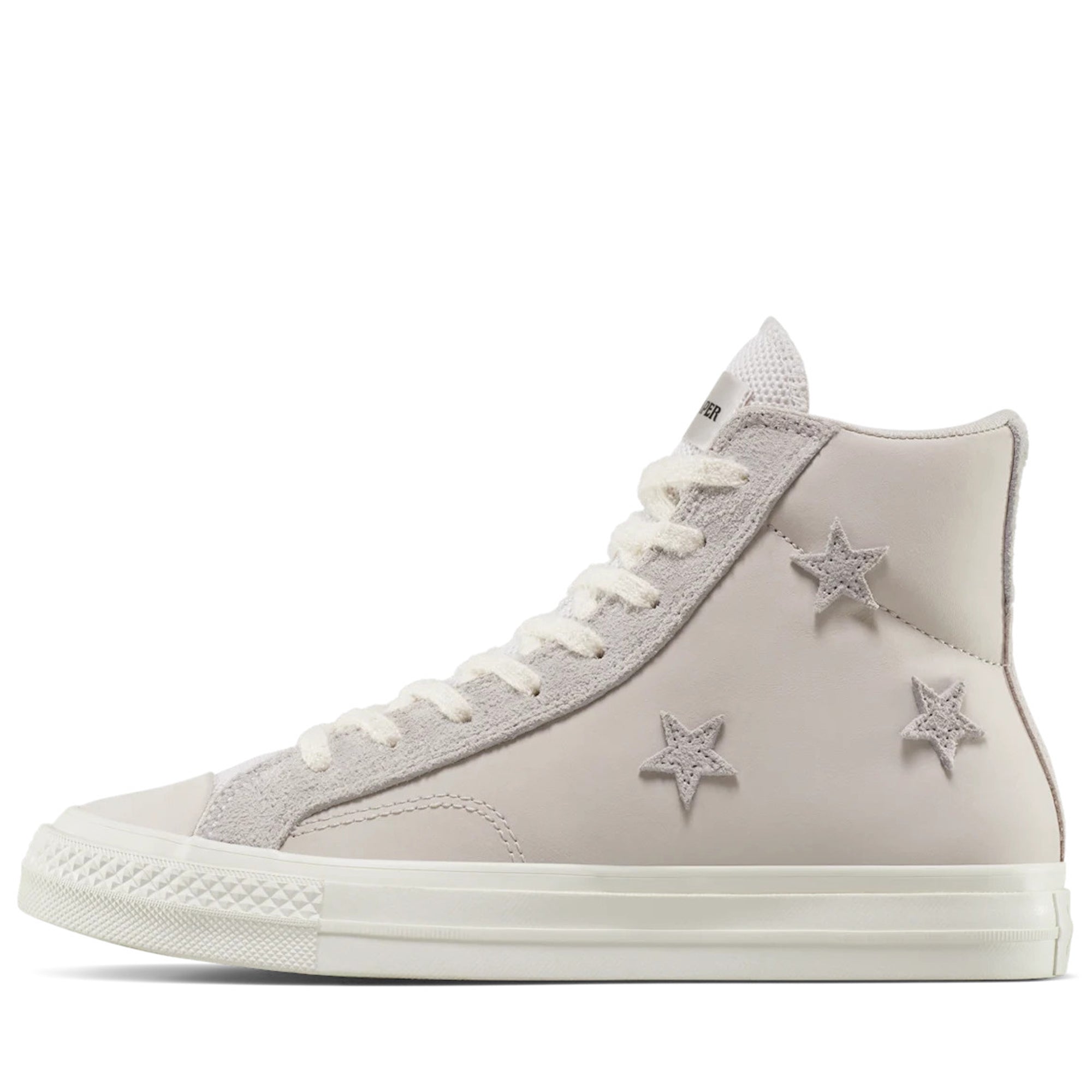Daily Paper x Converse Star Player 76 Hi Sneakers - White Sand/Egret Colorway | Vintage-Inspired High-Top Basketball Shoes for Men & Women | Perfect for Streetwear, Casual Outfits & Retro Fashion Looks
