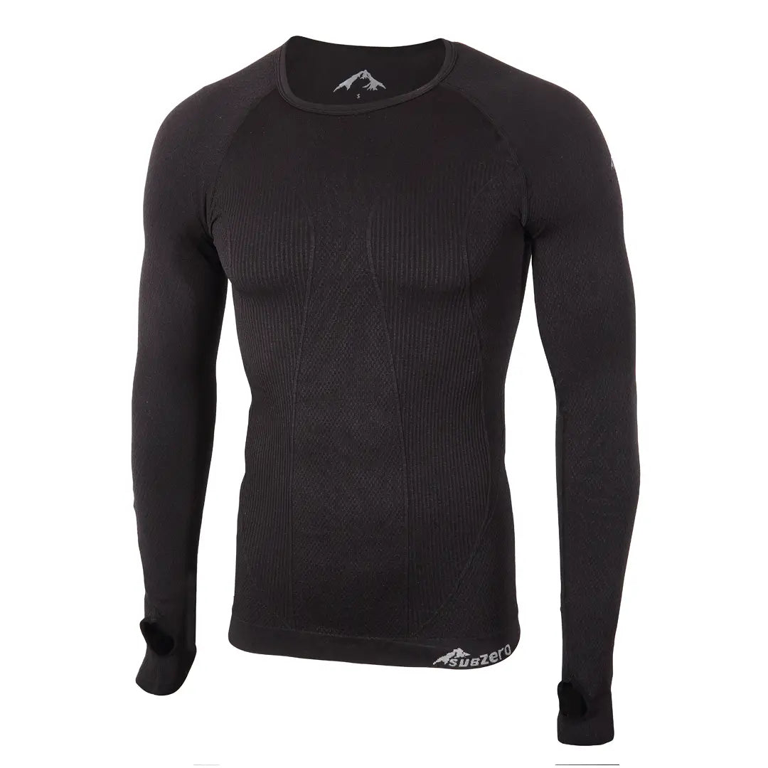 Factor 1 Plus Men's Thermal Long Sleeve Base Layer Shirt - Warm Winter Underwear for Hiking, Skiing & Outdoor Activities