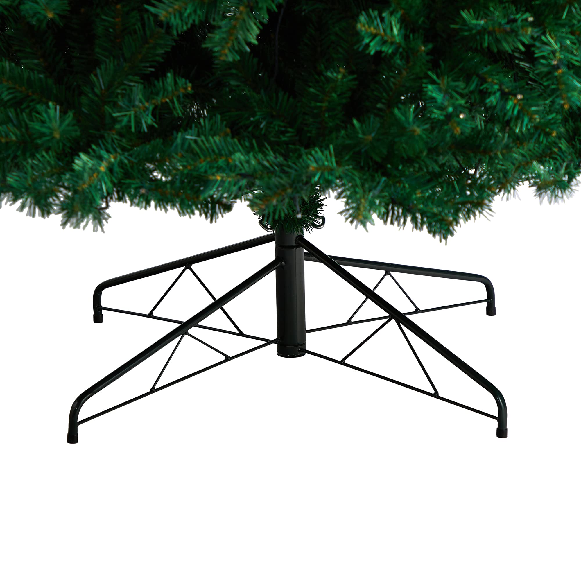 Nearly Natural 10ft Northern Tip Artificial Christmas Tree with 800 Clear LED Lights & 2200 Bendable Branches - Perfect for Holiday Home Decor, Office, and Party Decoration