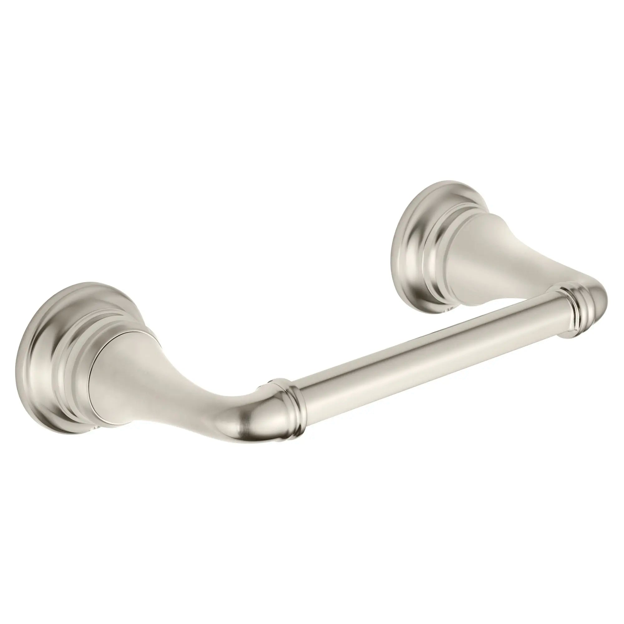 Delancey® Modern Toilet Paper Holder - Wall Mounted Bathroom Tissue Roll Stand - Durable Stainless Steel for Home, Hotel, and Office Use
