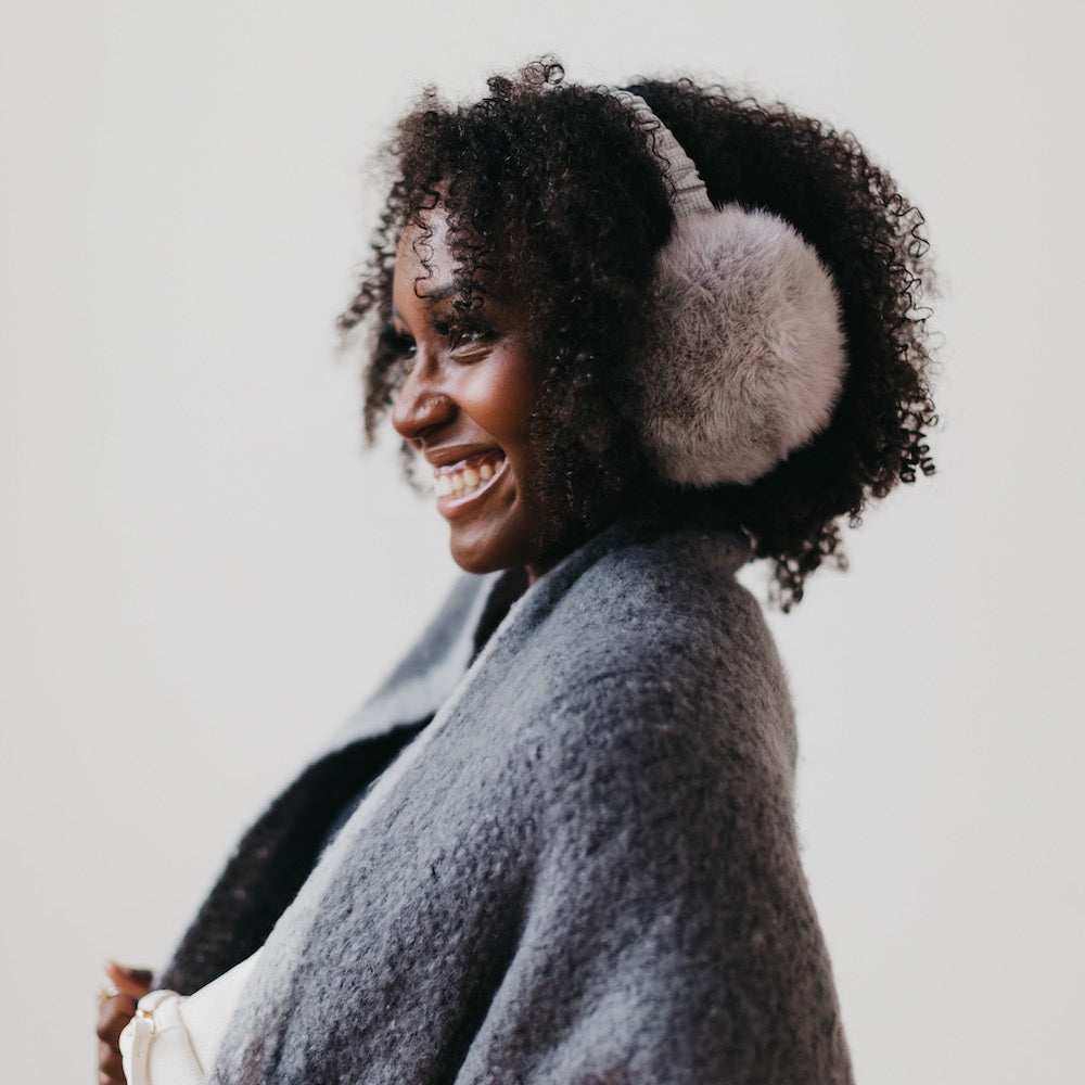Emery Earmuffs for Women & Men - Noise Cancelling Winter Ear Warmers - Soft Fleece Ear Protection for Cold Weather - Perfect for Outdoor Activities, Work, and Travel