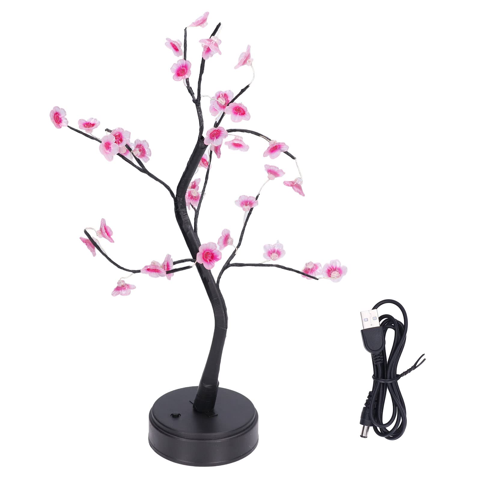 Yaosh LED Bonsai Tree Lamp - Adjustable Branches for Home & Office Decor
